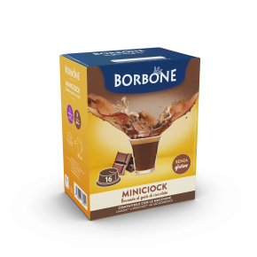 16 CAPSULE MINICIOCK BORBONE COMPATIBILI A MODO MIO 