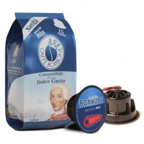 90 CAPSULE DI CAFFE' BORBONE MISCELA BLU COMPATIBILE DOLCE GUSTO