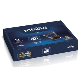 96 CAPSULE DI CAFFE' BORBONE MISCELA BLU COMPATIBILE CAFFITALY 