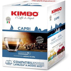 150 Capsule Compatibili Lavazza A Modo Mio Caffè Kimbo Gusto CAPRI