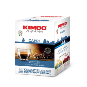 150 Capsule Compatibili Per Macchine Nespresso Caffè Kimbo Gusto CAPRI