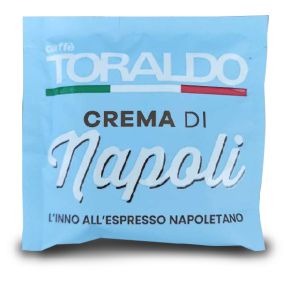 500 cialde caffè Toraldo miscela CREMA DI NAPOLI