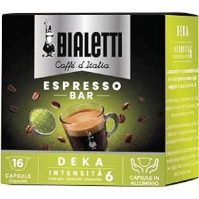 128 Capsule Bialetti Caffè d'Italia Deka