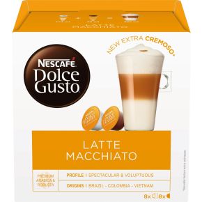 16 Capsule NESCAFÉ DOLCE GUSTO Latte Macchiato 