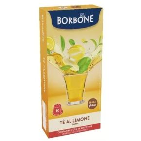 10 CAPSULE THE AL LIMONE BORBONE PER MACCHINE NESPRESSO 