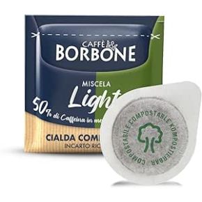 100 Cialde Caffè Borbone Blu Light