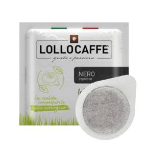 100 Cialde 44mm Caffè Lollo Miscela Nera