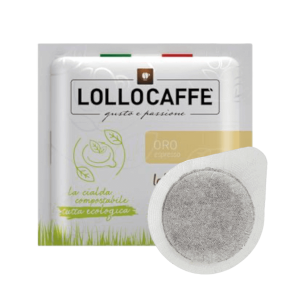 100 Cialde 44mm Caffè Lollo Miscela Oro