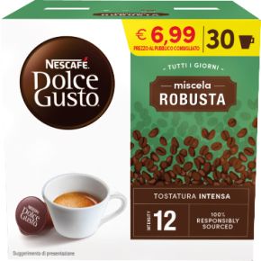 90 Capsule NESCAFÉ DOLCE GUSTO Miscela Robusta