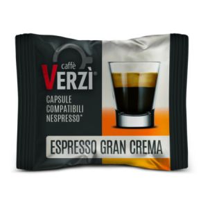 100 Capsule Verzì Gran Crema per Macchine Nespresso