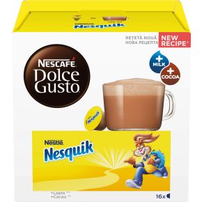 16 Capsule NESCAFÉ DOLCE GUSTO Bevanda al Ciocccolato "Nesquik"