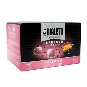 72 Capsule Bialetti Caffè d'Italia Palermo Espresso Bar 