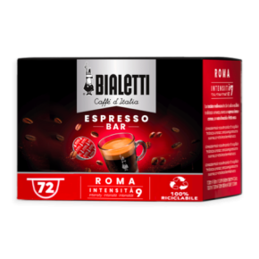 72 Capsule Bialetti Caffè d'Italia Roma Espresso Bar