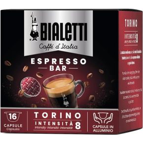 128 Capsule Bialetti Caffè d'Italia Torino Espresso Bar