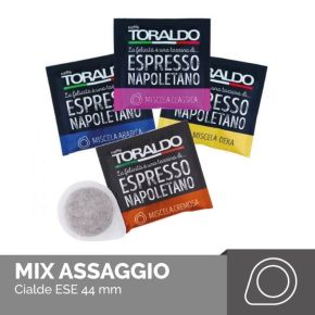 30 cialde caffè Toraldo Mix assaggio