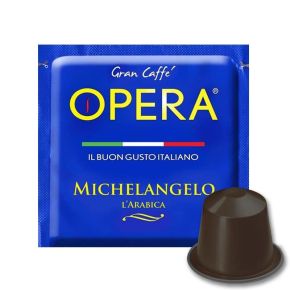 100 Capsule compatibili Nespresso Gran Caffè Opera miscela Michelangelo