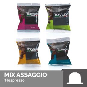 30 Capsule per macchine Nespresso caffè Toraldo mix assaggio